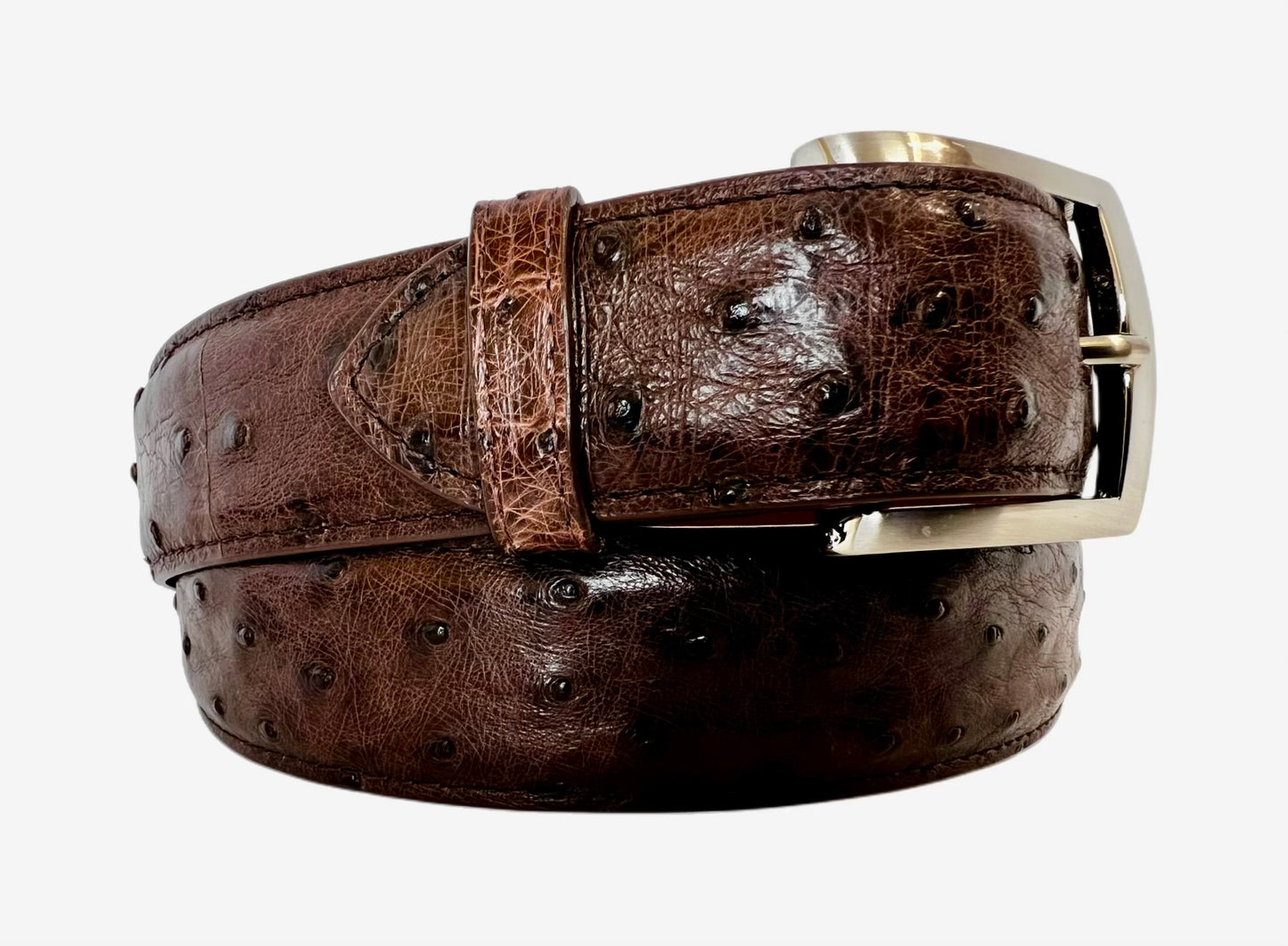 Hanson Exotics Ostrich Belt