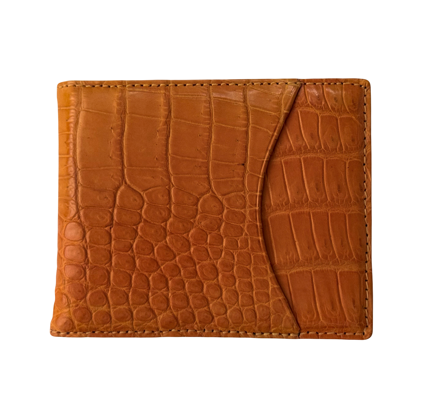 Hanson Exotics Bifold Money Clip Wallet B Hay