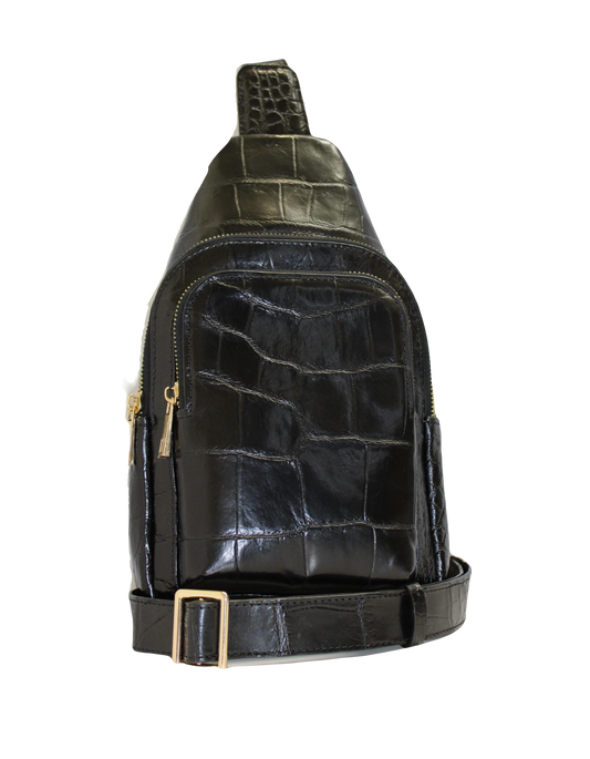 Hanson Exotics Cross body Bag Black