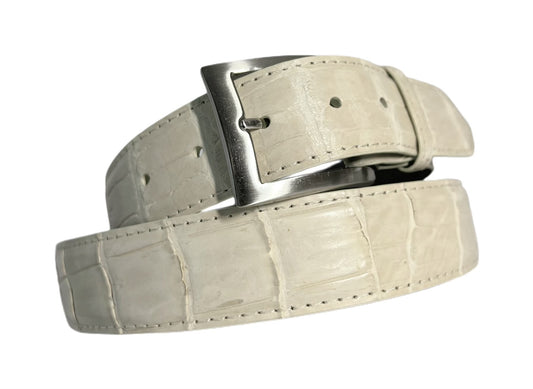 Hanson Exotics Belt Ivory