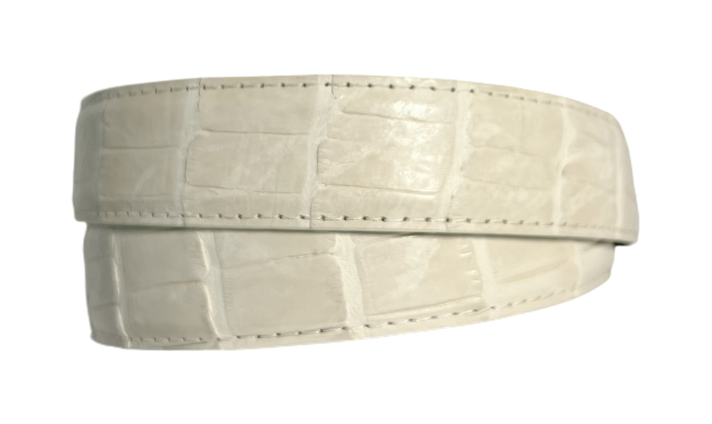 Hanson Exotics Belt Ivory