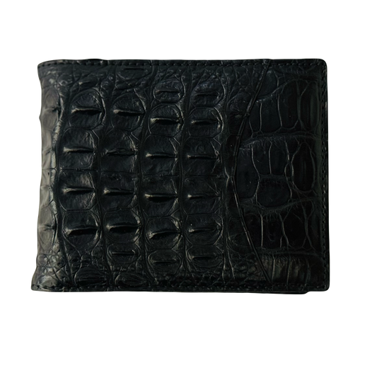 Hanson Exotics Bifold Money Clip Wallet Black