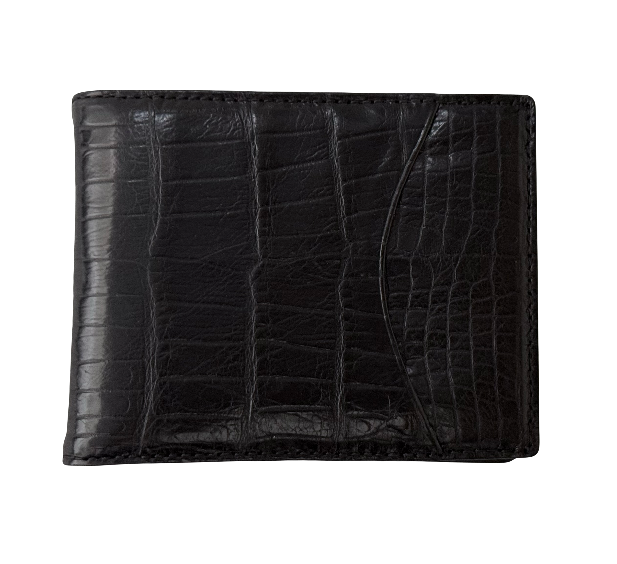 Hanson Exotics Bifold Money Clip Wallet B Black