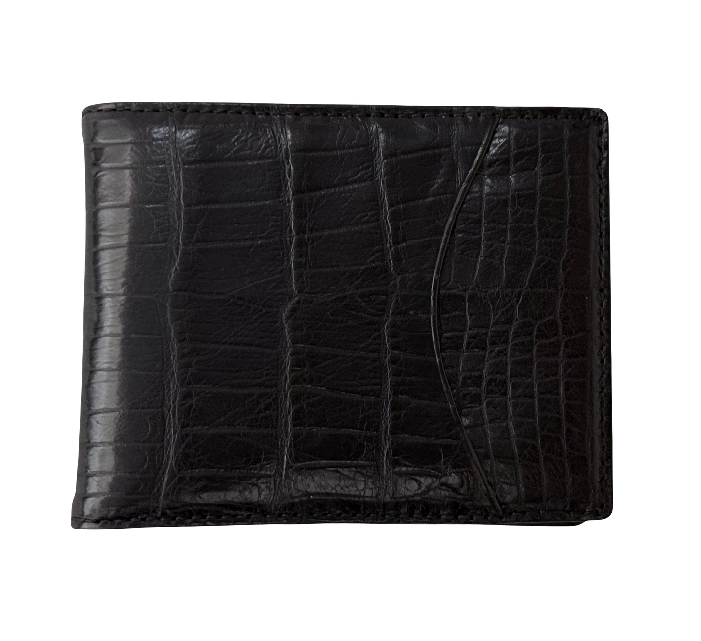 Hanson Exotics Bifold Money Clip Wallet B Black